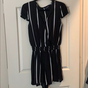 NLW Black & white romper